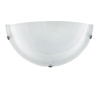 Applique Duna 30x8,5 cm bianco Bianco