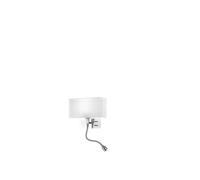 Perenz Applique con braccio a LED cromo spazzolato per camera da letto lato dest [EEK: A++]
