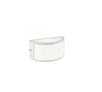 Applique Da Esterno Contemporanea Bia Alluminio Bianco 1 Luce E27