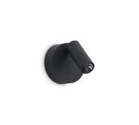 Applique Elf 1 Luce Led 3W Nera Con Pressa Usb-C [EEK: A++]