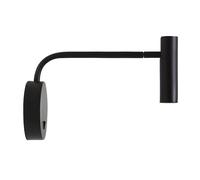Applique Enna con LED Nero