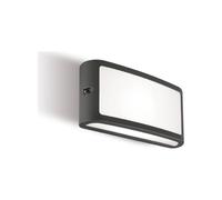 Applique Esterni Interni Alluminio Grigio Led 10 W 700 Lm 3000K Screen