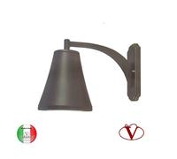 Applique esterno a parete fusione di alluminio moderna Conos PA500 Made in Italy