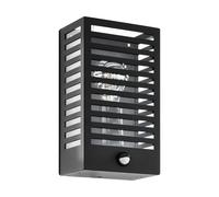 Applique Esterno Contemporanea Alamonte 3 Alluminio Nero E27