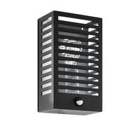 Applique Moderna Da Esterno Alamonte 3 Grande 1 Luce Alluminio Nero