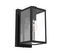 Applique Contemporanea Da Esterno Budrone 1 Luce Acciaio Nero