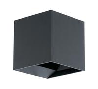 Applique Esterno Contemporanea Calpino Alluminio Grigio Led [EEK: A++]