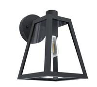 Applique Esterno Contemporanea Mirandola Alluminio Nero E27 [EEK: A++]