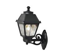 LAMPADA PARETE BISSO/MARY TRASPARENTE NERO FUMAGALLI Q18.131.000.AXE27