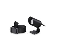 KOALA PROIETTORE LED SMD 3W 32° 250 lm 3000 K NERO IP65 ALIMENTATORE ESCLUSO CON CINGHIA DI FISSAGGIO