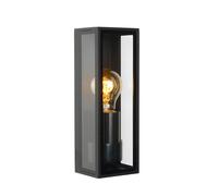 Applique Esterno Metallo Nero Giardino IP65 H:25.8 CM Wandleuchte Balcone