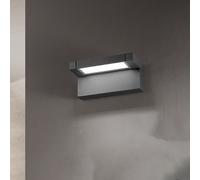 Applique Esterno Moderna Display Alluminio Antrcite Led 20W Cct Ip65