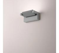 applique in alluminio grigio cemento Display LED 20W CCT 3000K 4000K CRI?80 220-240V 50/60Hz 1750Lm doppia emissione