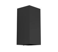 Applique Esterno Moderna Eremitana Metallo Nero Led [EEK: A++]