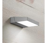 Applique Esterno Moderna Giro Alluminio Grigio Cemento Led 14W 3000K Ip54