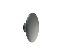 Applique in alluminio pressofuso HEAD APPLIQUE RIFLESSA 18W LED 4000K Dimensioni 7x6,7x h 20 cm Diffusore in termoplastico opalino colore GRAFITE GRAFITE