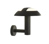 Applique Esterno Moderna Mushroom Alluminio Grigio Policarbonato Led 15,3W 4000K