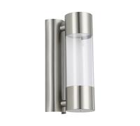 EGLO Applique da esterni LED Robledo in acciaio inox EGLO