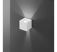 Shadow applique in alluminio bianco opaco LED 12W 3000K CRI?90 220-240V 50/60Hz 960Lm 10x10cm IP54