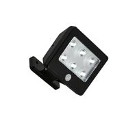 Applique Esterno Moderno Lero Outdoor Plastica Nero Led Integrato 2,9W 6500K [EEK: A++]