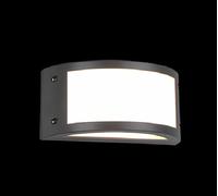 Applique Esterno Parete Soffitto Led Fascia Antracite Ip54 25 cm Kendal GD Trio