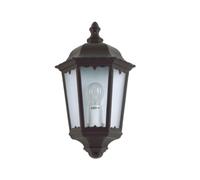 Applique Esterno Sawyer Alluminio Nero 1 Luce E27 Ip44