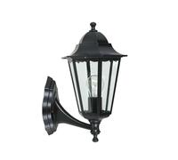 Applique Esterno Sawyer Alluminio Nero Su 1 Luce E27 Ip44