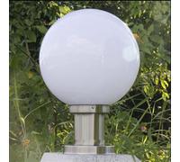 Applique Europea in Acciaio Inox, Lampada da Parete Esterna, Lampada a Colonna, Forma sferica, Lampada da Tavolo, Lampada da Giardino, Recinzione, Parco, Lampadario da soffitto