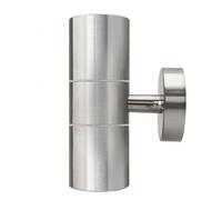 APPLIQUE FARETTO PLAFONIERA DOPPIO FARETTO FASCIO DW ACCIAIO LUCE MURO IP65