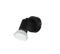 Applique faretto spot moderno design orientabile a 1 luce gl1902