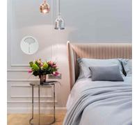 APPLIQUE FIORE LAMPADA LED LUCE BIANCA CALDA NATURALE 9 W STILE MODERNO [EEK: A]