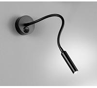 Applique In Metallo Moderna Minispy Nero Led