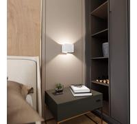 Applique FROST da parete Bianco Nero Wenge