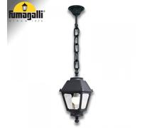 Applique FUMAGALLI SICHEM MARY Nero Trasparente E27 Esterno 230V