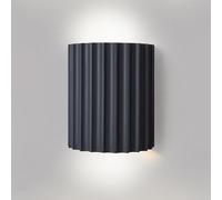 Applique Geometriche in Resina Grigia, Moderna Lampada da Parete con Luce Verso l'Alto e Verso Il Basso, dimmerabile a 3 Colori, per Camera da Letto, Bagno, Soggiorno, corridoio