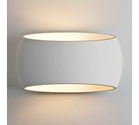 Applique gesso lampada parete LED 12W R7S doppia diffusione luce 1200lm 220V (Bianco caldo, 3000K)