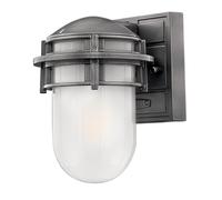 Applique Grigio Bianco IP44 Casa Maritim Piccolo E27 Capaldi Esterni Lanterna