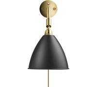 Applique Gubi Bestlite BL7 Nero/ Ottone