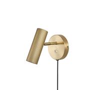 Applique Hubble in Spazzolato Ottone