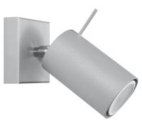 Sollux Lighting Ring lampada da parete 1x40 W grigio SL.0449