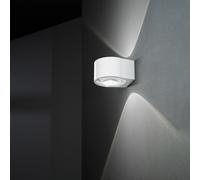 Applique In Alluminio Moderna Vision Bianco 2 Luci