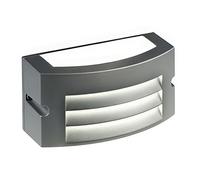 Applique in alluminio pressofuso KOBE APPLIQUE Dimensioni 22x10xh 10 cm ALETTE 10W LED 3000K colore GRAFITE GRAFITE