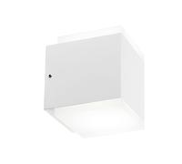 Applique in alluminio pressofuso TANGO APPLIQUE DOPPIA Dimensioni 10,7x90xh11 cm Diffusori in acrilico satinato 7W 7W LED 4000K colore BIANCO BIANCO