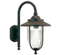 Applique in basso lampada classica illuminazione esterno ruggine 100w