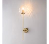 Applique Demetra in Ferro Bronzato Spazzolato, 54x13x17 cm, Bronzato, 1xE14 - 42 Watt Max