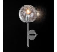 Applique in ferro cromo lucido 1 luce Tresor