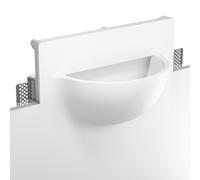 Applique in gesso GIEDI fai da te da incasso incl. lampada E14 458lm bianco