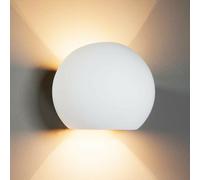 APPLIQUE IN GESSO LAMPADA MODERNA DA PARETE A DOPPIA EMISSIONE LUCE LED G9 E07 [EEK: A]