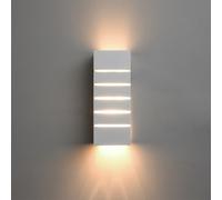 Applique In Gesso PortaLampada Da Parete Attacco G9 Luce Bidirezionale Up & Down [EEK: A++]