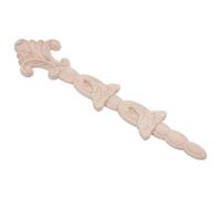 Applique in Legno Intagliato Barocco per Mobili Classici Europei | Restauro D'arredo e Decorazione Interna, Finitura Kaki Riutilizzabile, Adatta a Armadi e Guardaroba